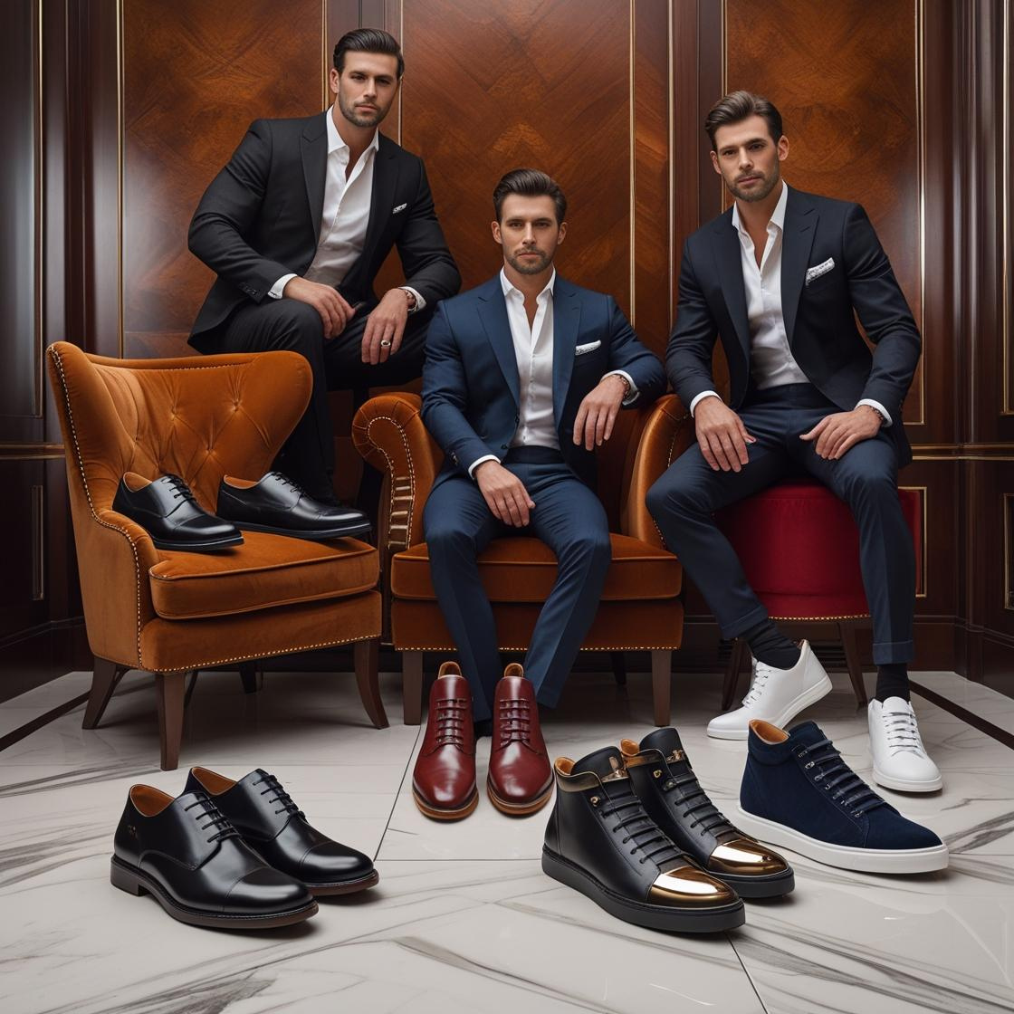 Discover our Men's Shoes Collection featuring high-quality, stylish footwear for every occasion. Shop now for the perfect blend of comfort and fashion.
