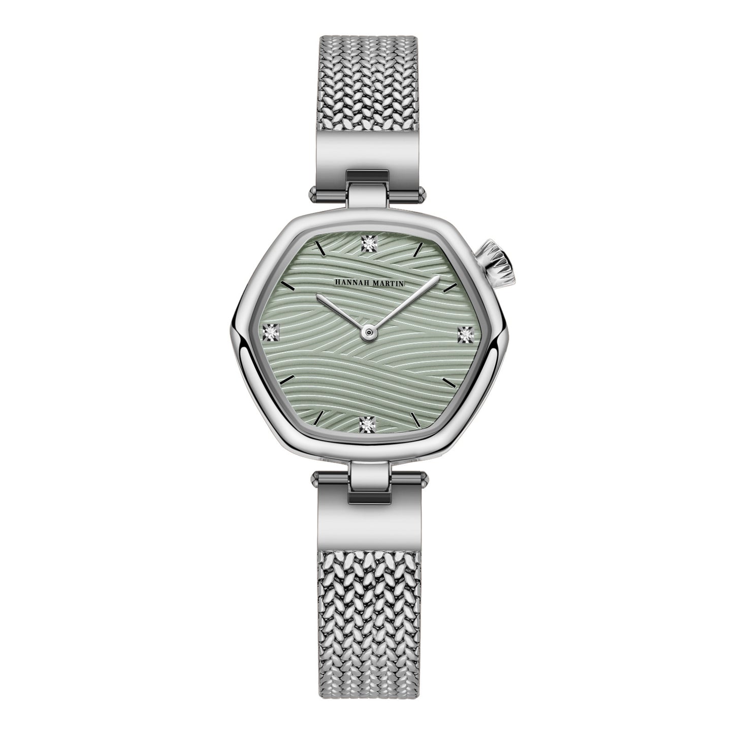 Fashion Hexagonal Movement Women's Watch - Simple