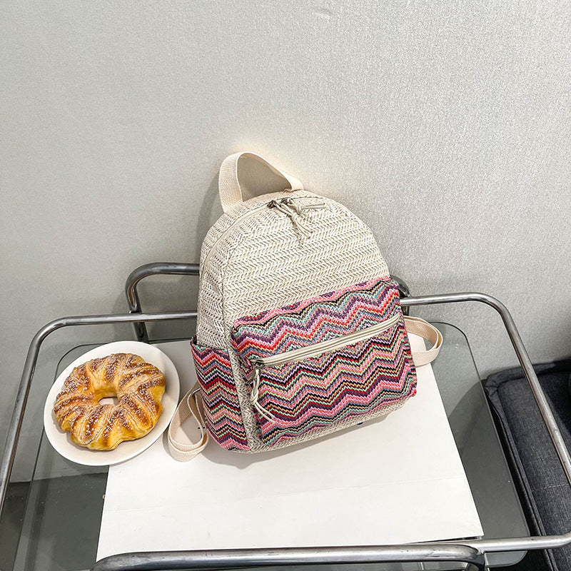 Women's Ethnic Style Printed Backpack