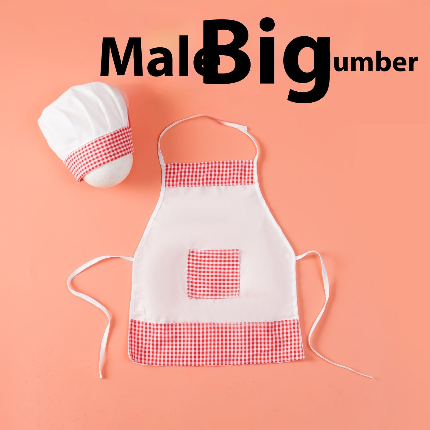 Adorable Baby Chef Photography Costume - Perfect for 100 Days Photo Shoot