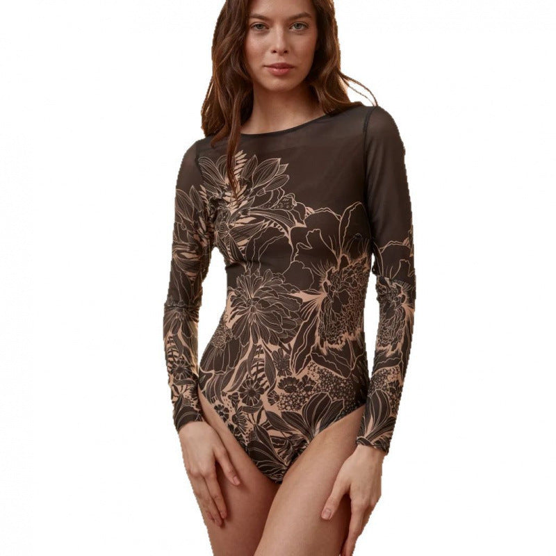 Women's One-Piece Bikini Swimsuit - Adult European American Style
