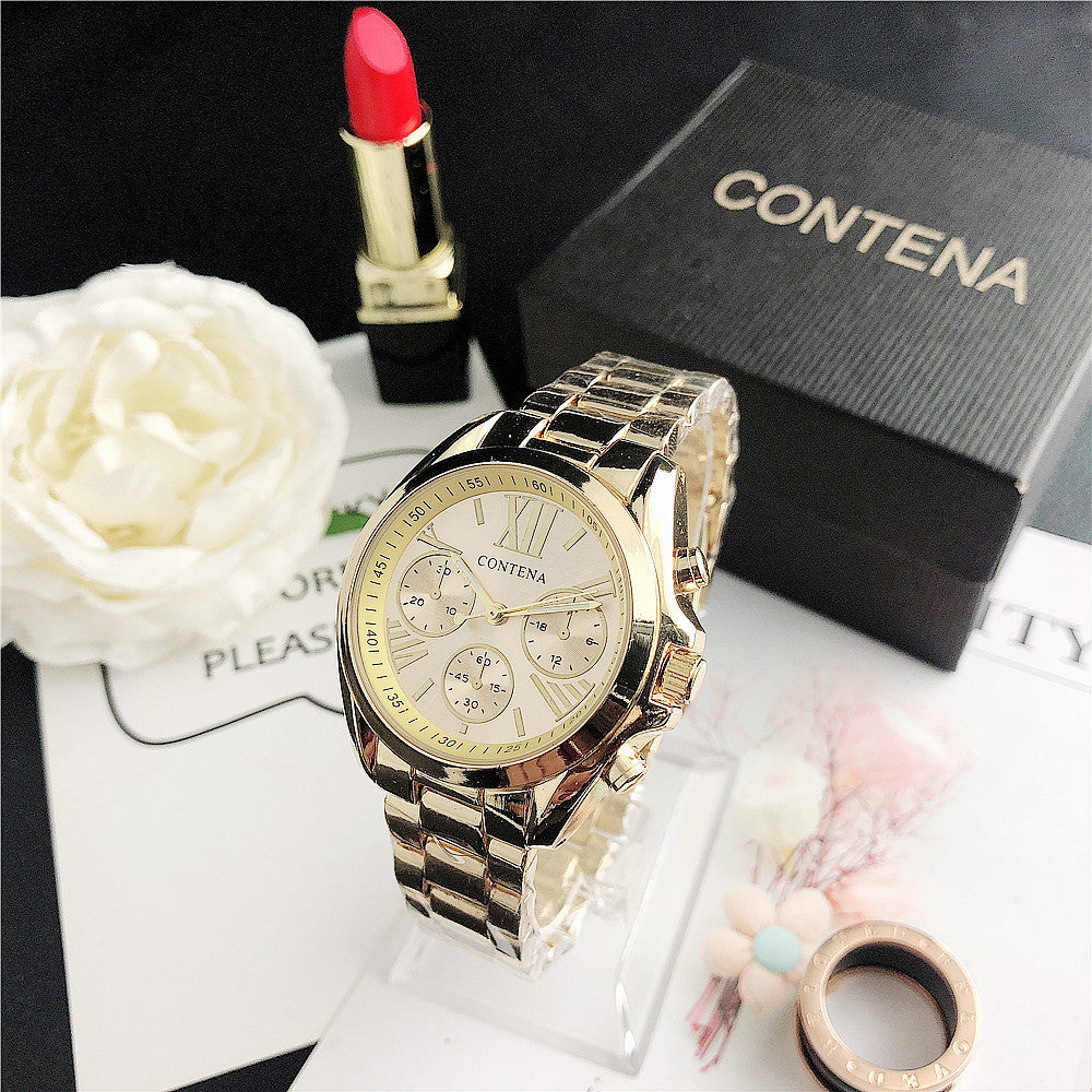 Women's Diamond Mesh Strap Watch - Fashion Quartz