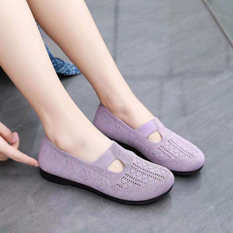 Women Flats Shoes Breathable Mesh Shoes Summer Light Loafers - Millivan supplies