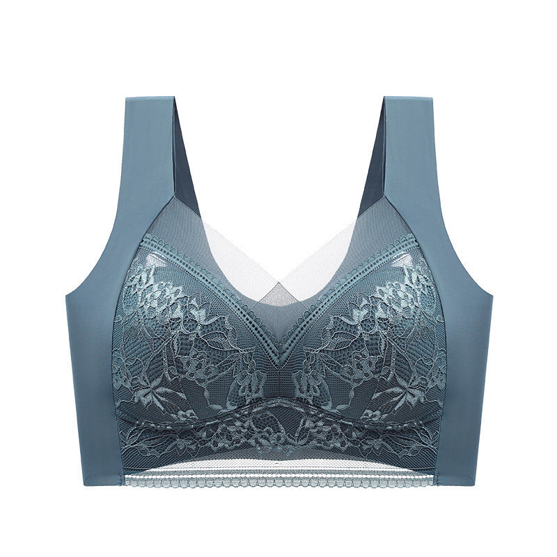 Summer Ice Silk Seamless Bra - Cooling Comfort for Hot Weather