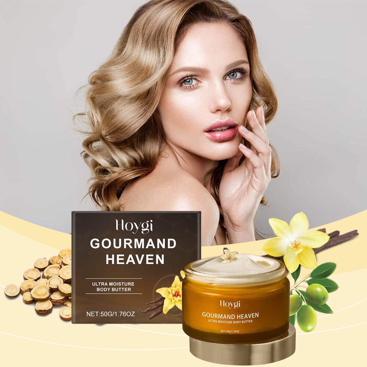 Vanilla Body Moisturizer Mild Nourishing And Hydrating