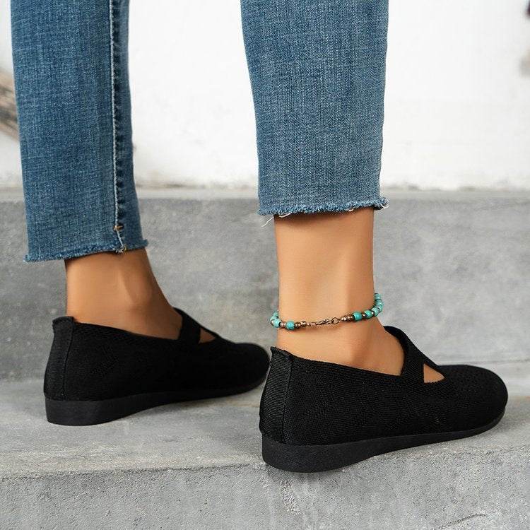 Women Flats Shoes Breathable Mesh Shoes Summer Light Loafers - Millivan supplies
