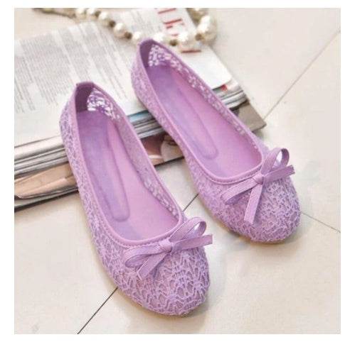Hollow Breathable Lace Mesh Shoes For Women - Millivan supplies