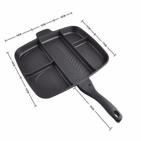 Master Pan 5 in 1 - Multifunctional Frying Pan Bakeware Aluminum Non-Stick 38×56CM