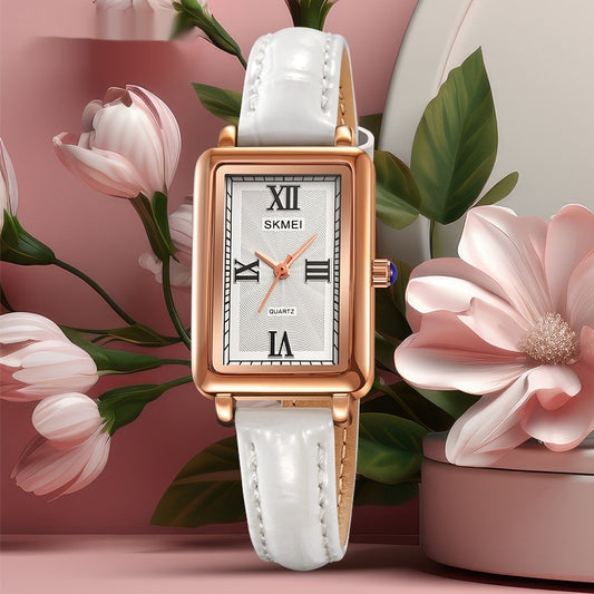 Rectangular Retro Women's Watch - Waterproof Leisure