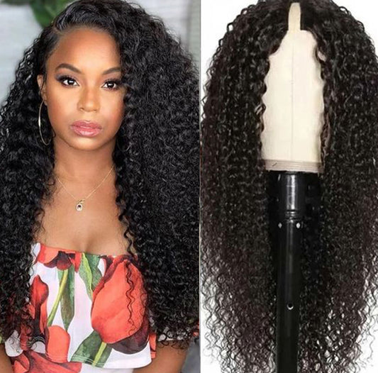 Women's Full Mechanism Human Hair Wig - Various Colors Multiple Lengths 10-30 Inch