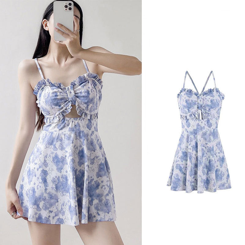 High Waist Slimming Swimsuit - Flattering One-Piece for Women