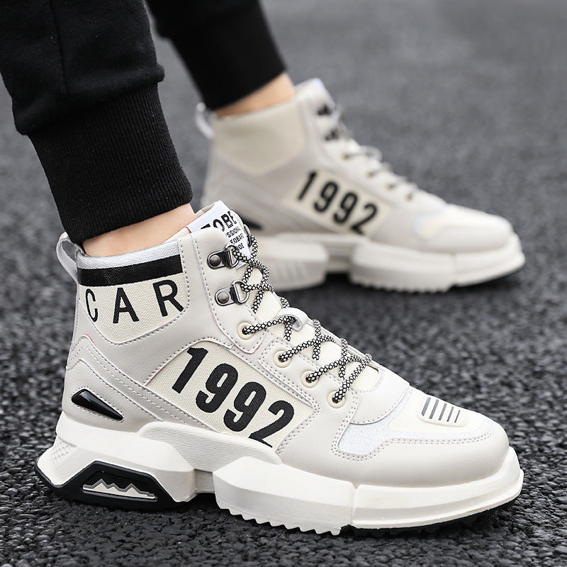 Versatile Air Force High Top Sneakers - Anti-Skid Athletic Shoes