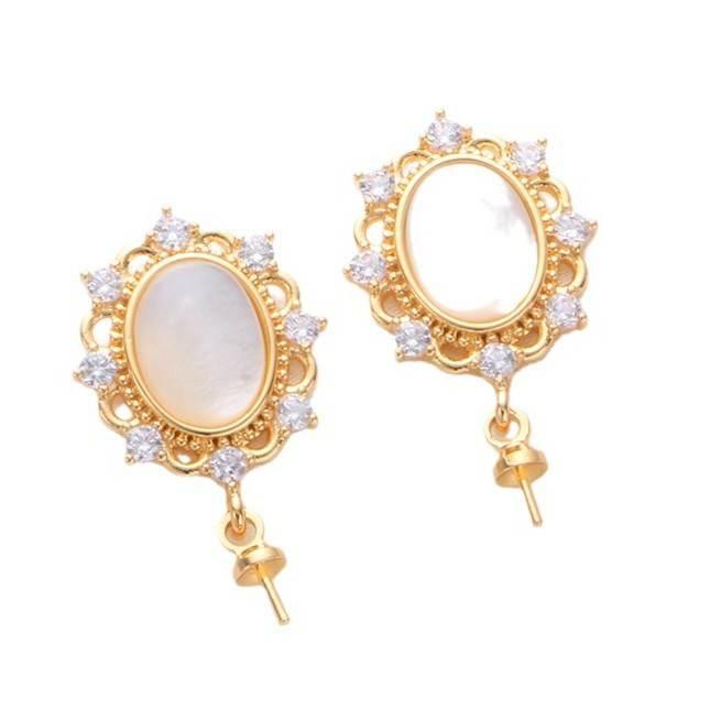 S925 Silver Pearl Stud Earrings - Millivan supplies