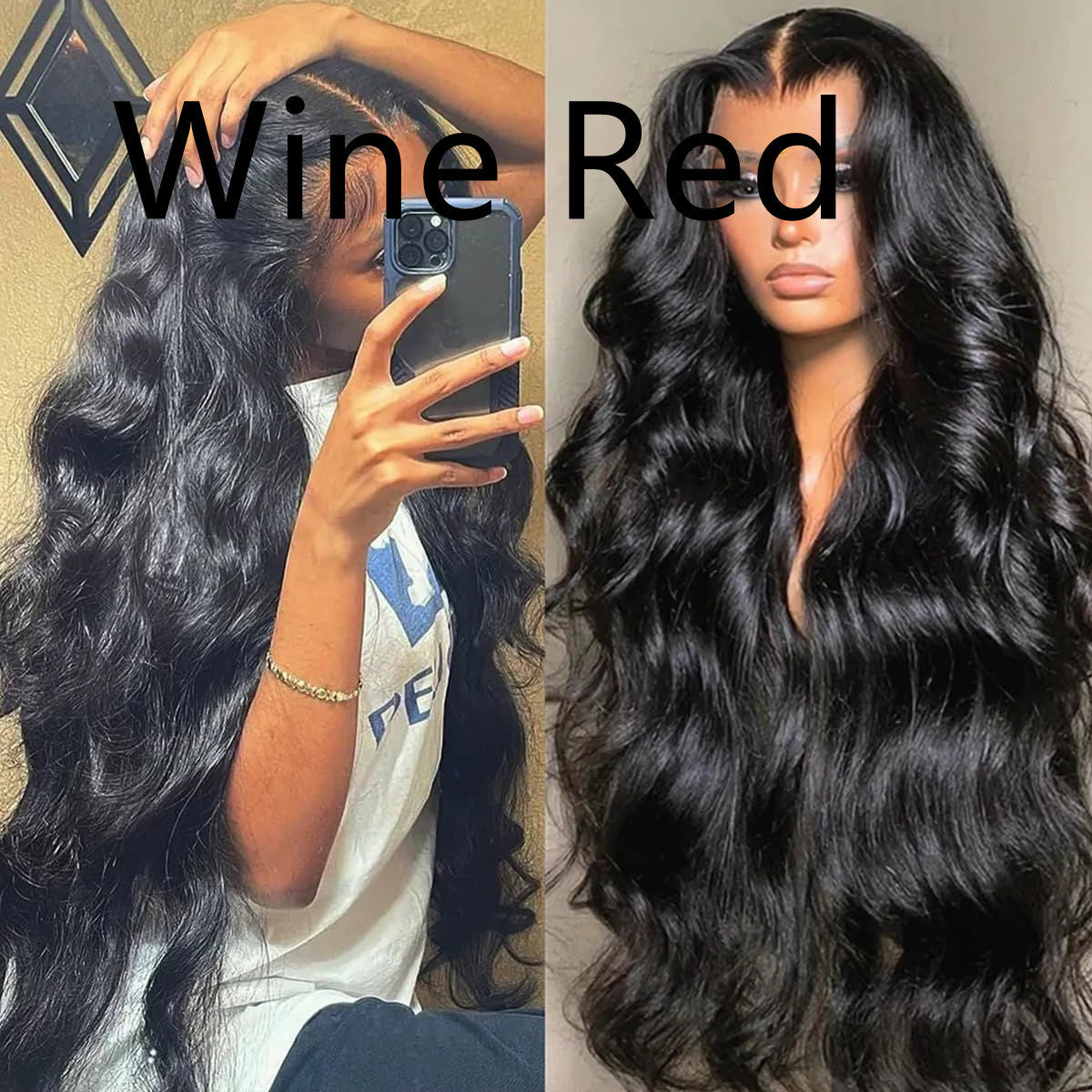 Women's Long Curly Big Wave Wig - Chemical Fiber Full Head Multiple Colors & Lengths