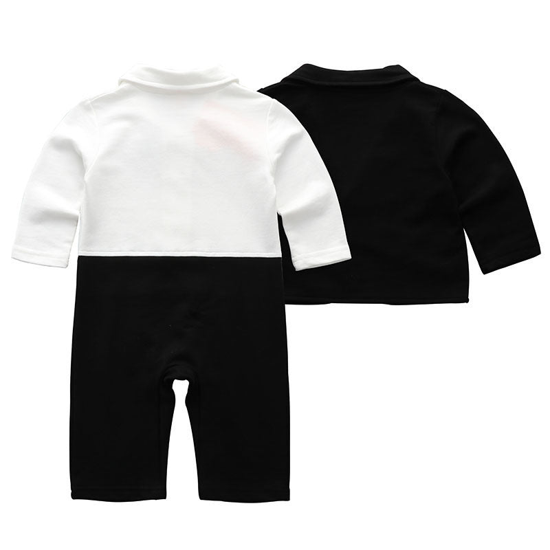 Baby boy, a long-sleeved suit