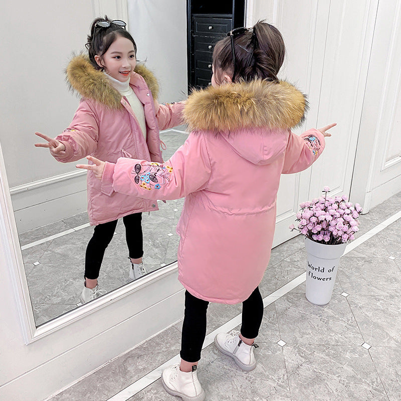 Children's Warm Winter Coat - Yellow Insulated Jacket