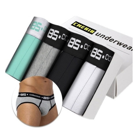 Men's Seamless Boxer Trunks - Comfortable Elastic Underwear
