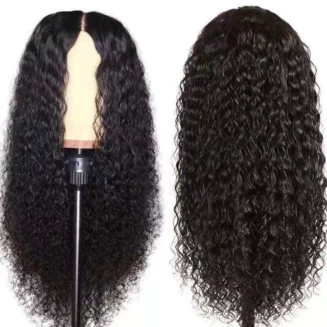 Women's Front Lace European American Long Curly Wig - Chemical Fiber Fashion Headgear