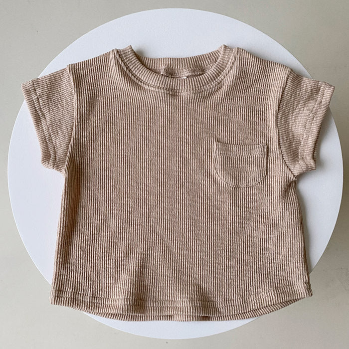 Children's Summer Clothing Set - Baby Romper & Casual Shorts