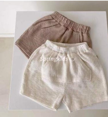 Children's Summer Clothing Set - Baby Romper & Casual Shorts