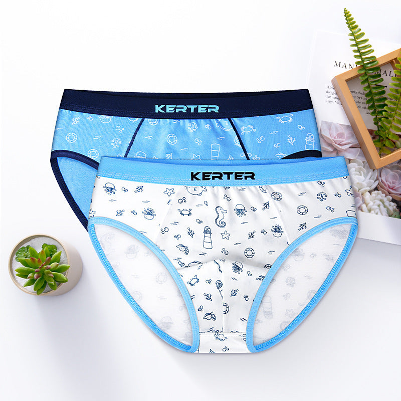 Boys' Cotton Boxer Underwear - Children's Comfortable Underwear