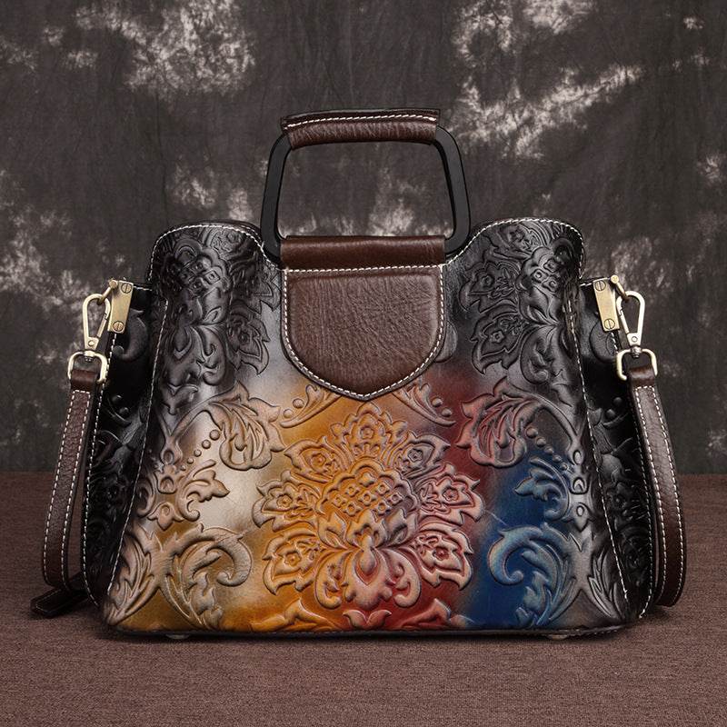 Genuine Leather Handbags Fashion Messenger Bags Cowhide Handbags - Millivan supplies