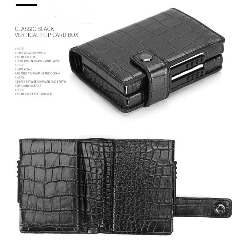 Automatic Ejection Of Large-capacity Metal Multi-function Card Holder