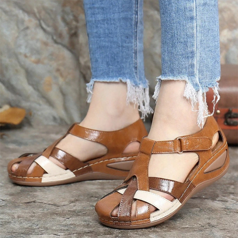 Summer New Foreign Trade Plus Size Retro Round Head