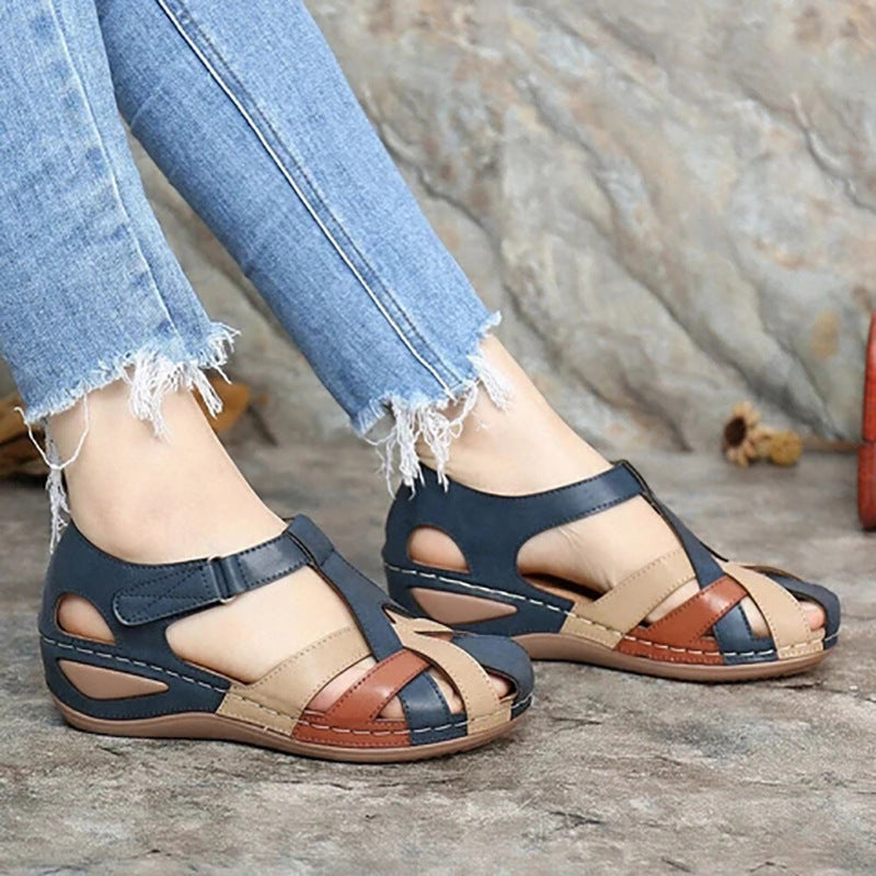 Summer New Foreign Trade Plus Size Retro Round Head