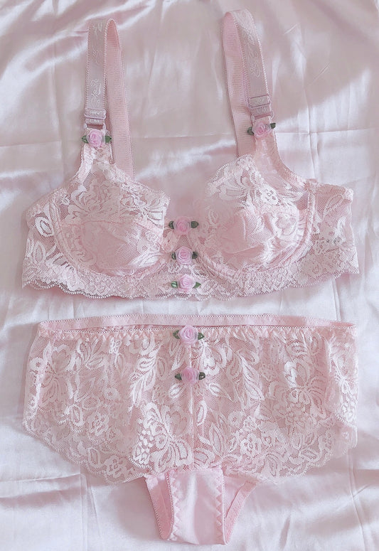 Women's Lace Support Bra - Comfortable Underwire Design