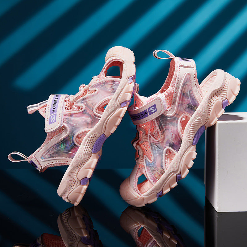 Kids' Breathable Beach Shoes - Vitality Baotou Style for Big Kids & Girls