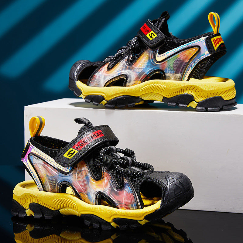 Kids' Breathable Beach Shoes - Vitality Baotou Style for Big Kids & Girls