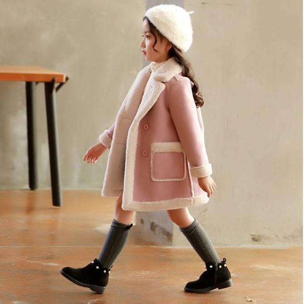 Winter Children's Clothing - Blue Color Multiple Sizes Kids Girls