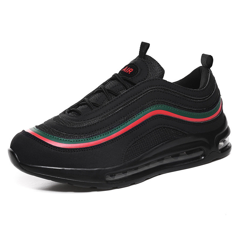 New Autumn Sports And Leisure Air Cushion Shock-absorbing Running Shoes - Men's Athletic