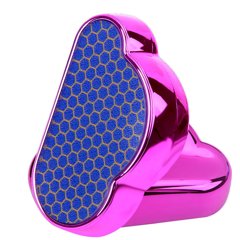 Frosted Foot File Nano Glass Peeling Foot Grinder - Cloud & Pointed Mango Glass ABS 10 Colors