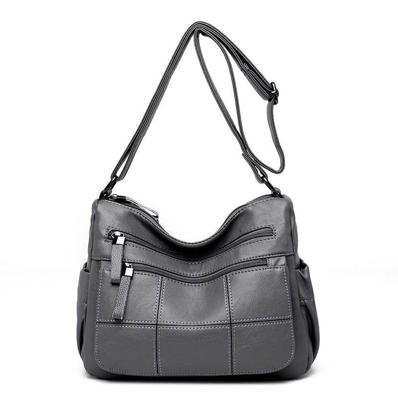 Women's Shoulder Leather Mother Bag Soft - Millivan supplies