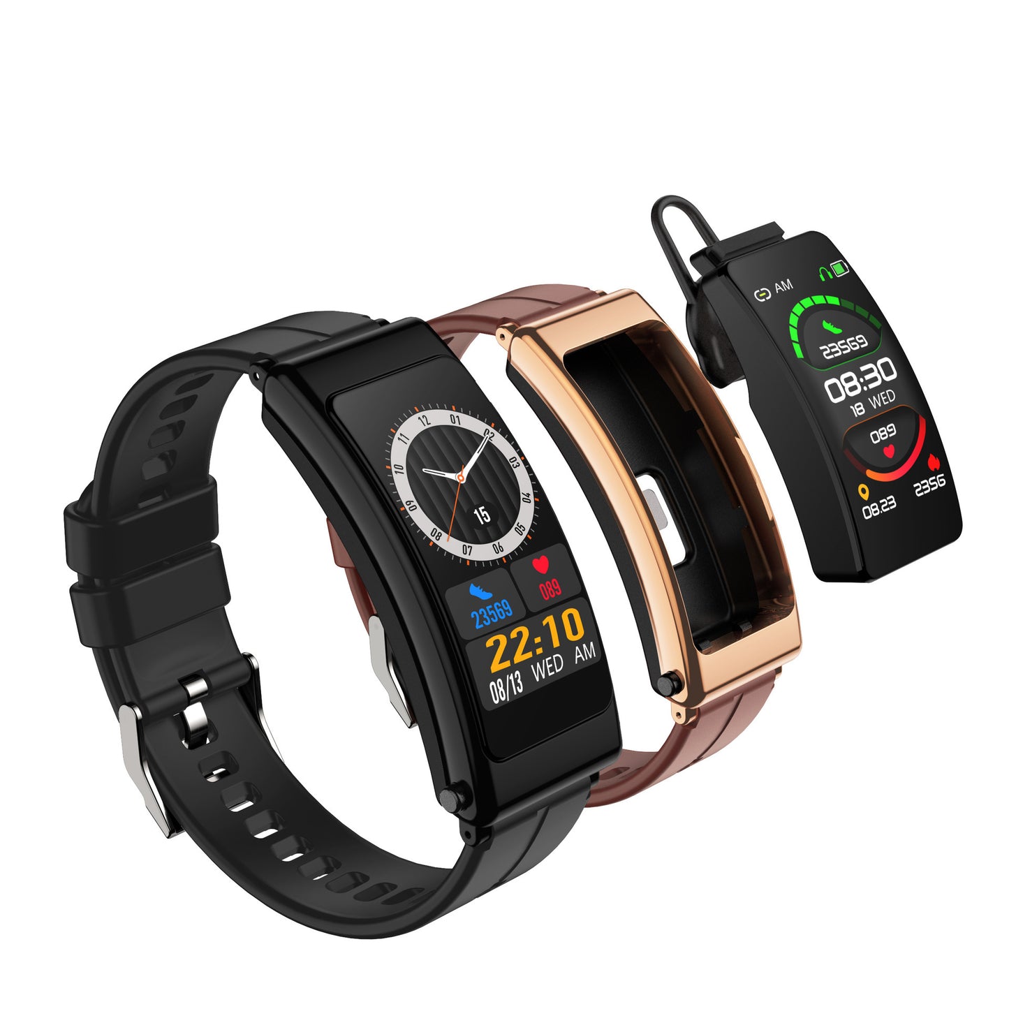 Diamond Fashion Steel Smart Watch - Waterproof