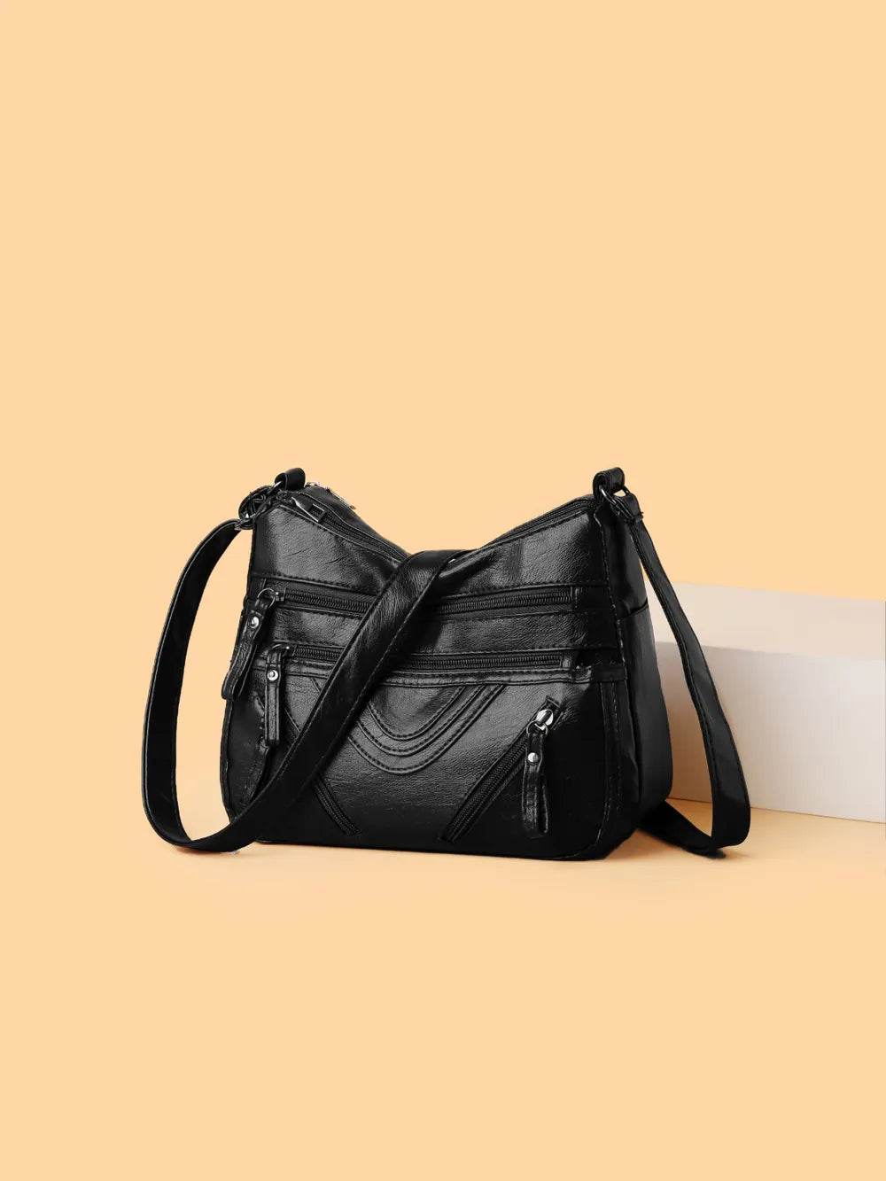 PU Multi-Compartment Crossbody Bag - Millivan supplies