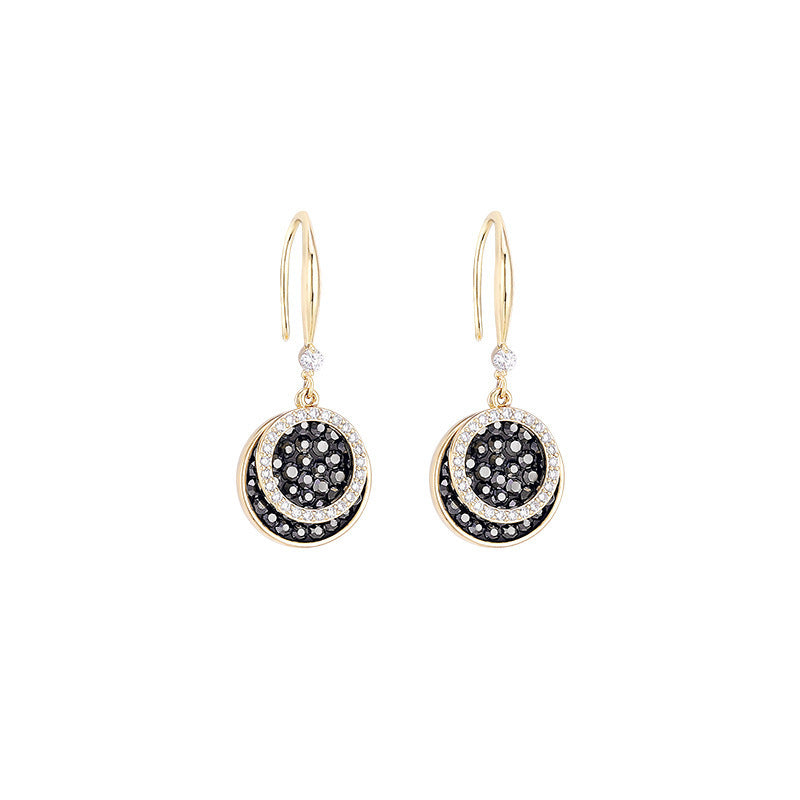 Fashion Lily Earrings Simple Love Heart