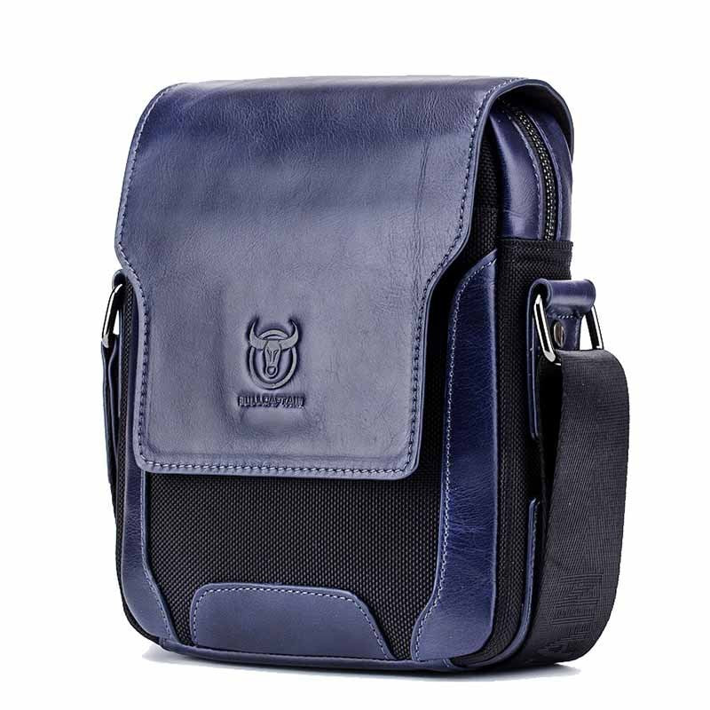 Professional Diagonal Business Leather Bag - Premium Shoulder Bag