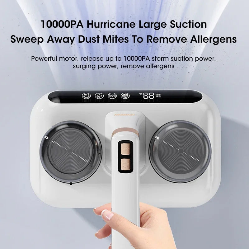 Mattress Vacuum Mite Remover - Cordless UV Sterilizer 100W