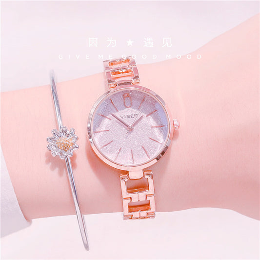 Korean Style Women's Watch - Simple Small Dial