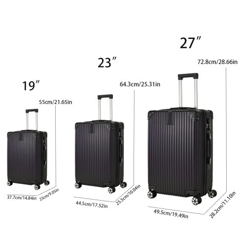 3-piece Hard Shell Luggage Set - Perfect for Travel