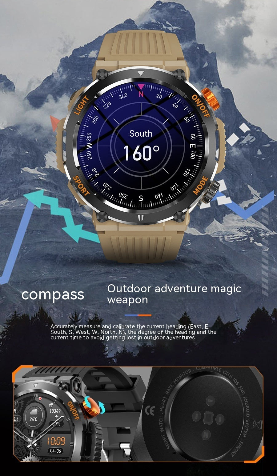 Fashion Sport Smart Watch - Personality Design