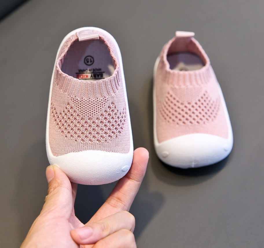 Unisex Baby Toddler Shoes - Soft Bottom Red Shoes for Toddlers