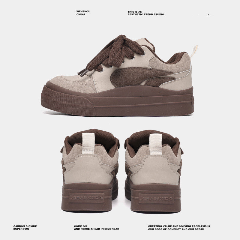 Autumn Special-interest Design Platform Casual Shoes