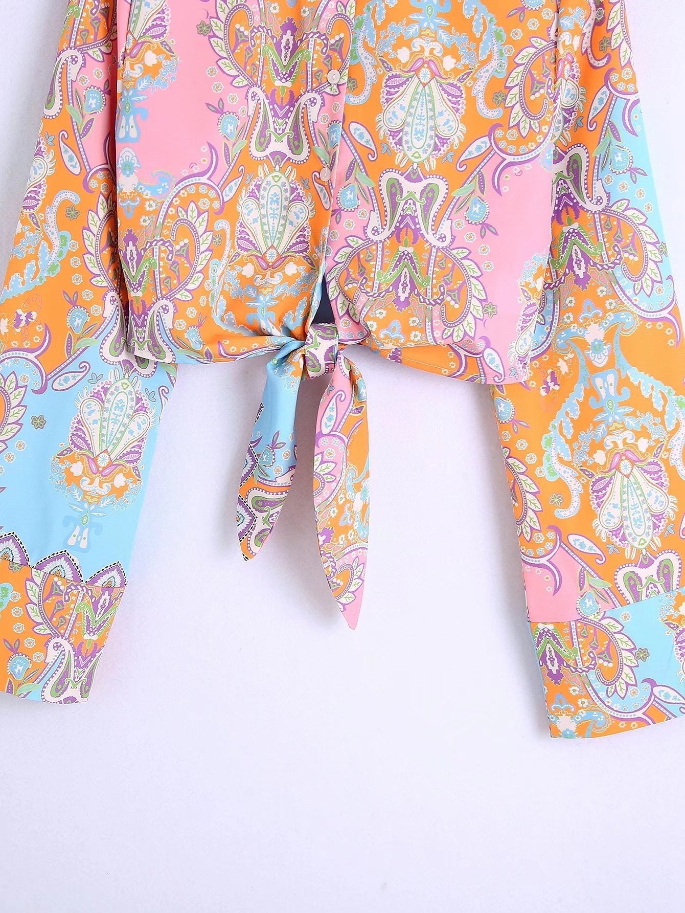Women's Fashion Stretch Elastic Waist Printed Casual Shorts