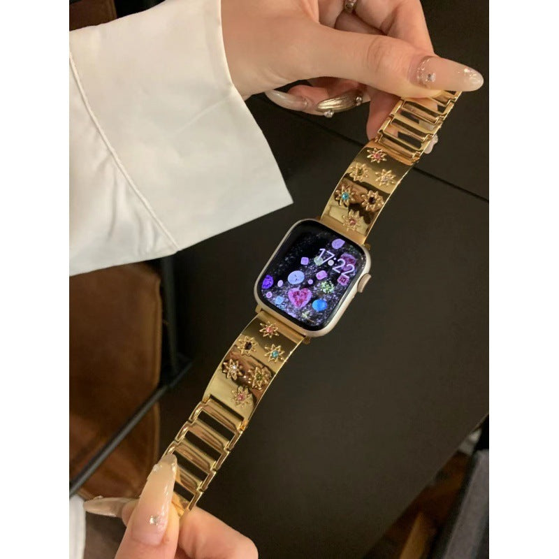Asterism Crystal Apple Watch Strap - Metal Bracelet