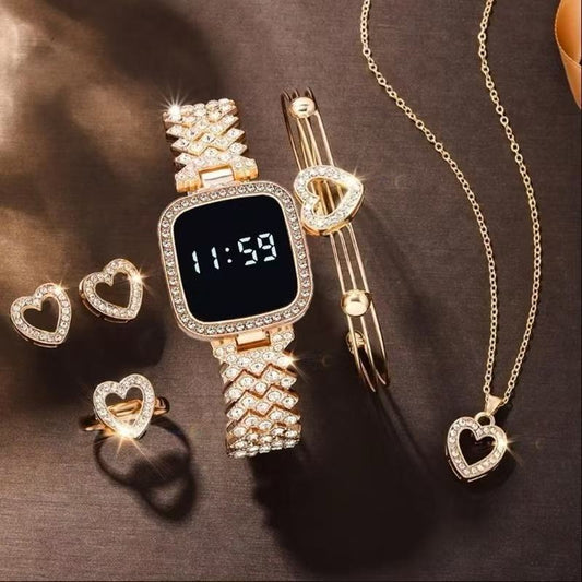 Women's Watch Jewelry Set - Ins Style Niche Fashion
