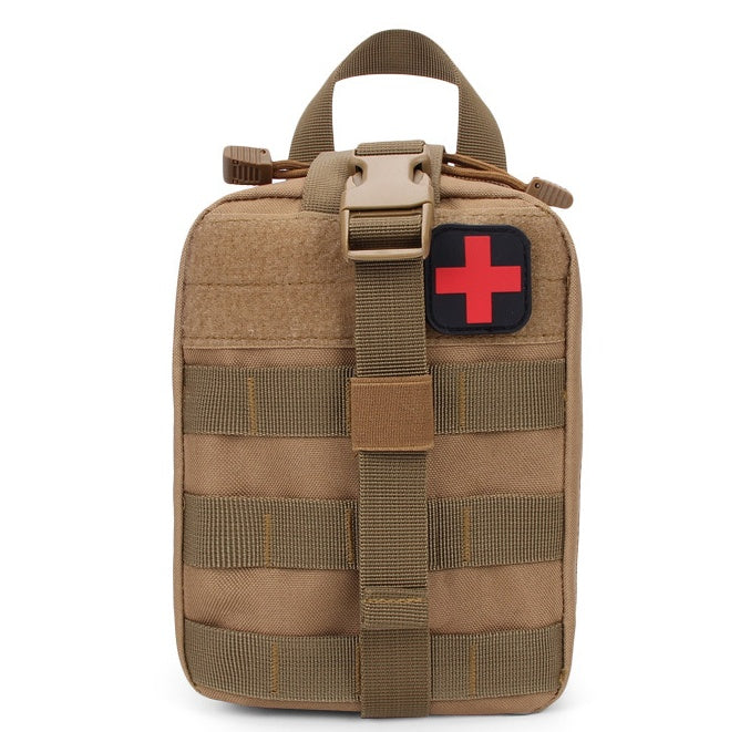 Tactical Medical Kit Waist Bag - Waterproof Camping Pouch CP Camouflage